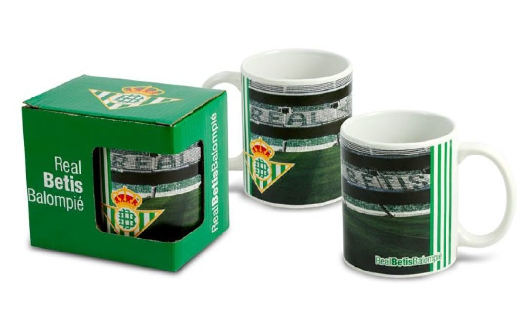 Taza cerámica estadio Real Betis